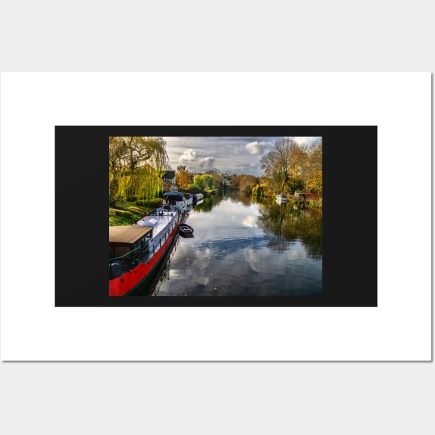 The View Upriver From Whitchurch Bridge Wall Art by IanWL